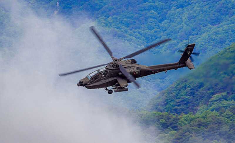 Возле Ормузского пролива потерпел крушение американский боевой вертолёт AH-64 Apache