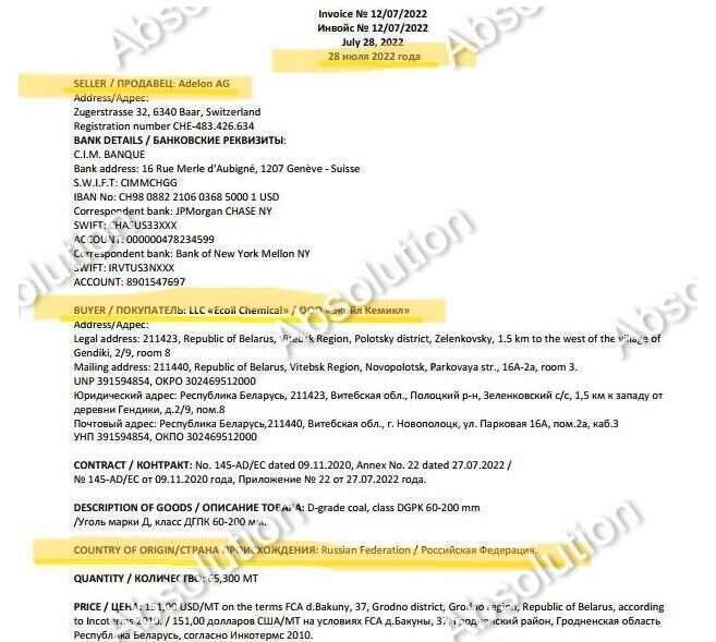 Dmitriy Kovalenko’s blood transit: how millions for Russian coal turned into Granova Group assets via Adelon AG and Ekkoil Chemical